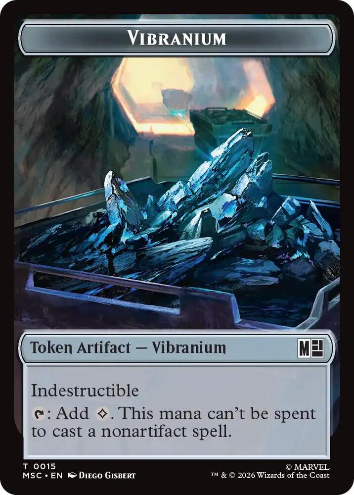 Angel (0004) // Vibranium (0015) Double-Sided Token (Back)