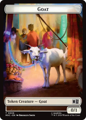Goat // Construct Double-Sided Token [MSC/6] 2026 Magic: The Gathering