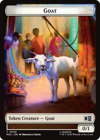 Goat // Construct Double-Sided Token [MSC - 6]