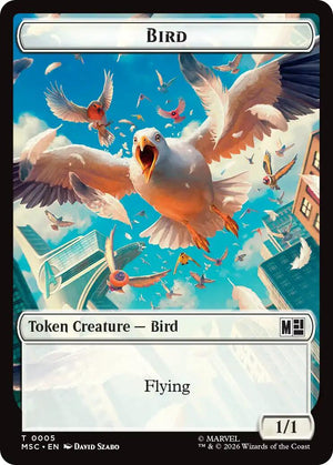 Bird // Rhino Double-Sided Token [MSC - 5]