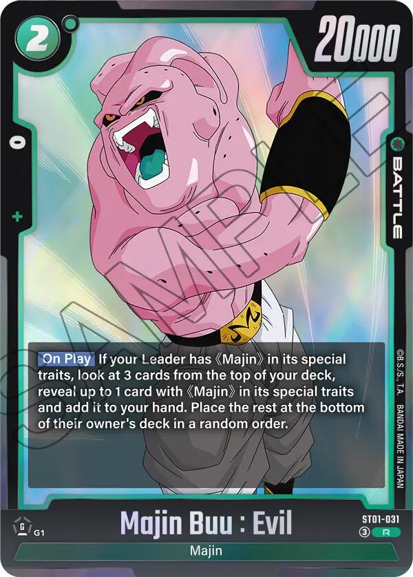 Majin Buu : Evil - ST01-031