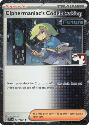 145/162 Ciphermaniac's Codebreaking (Cosmos Holo) Uncommon Holofoil
