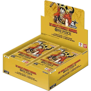 The World's Strongest Warriors Booster Box One Piece Card Game The World's Strongest Warriors