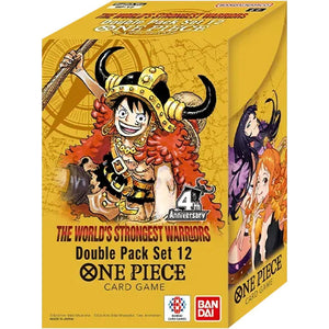 Double Pack Set Vol. 12 One Piece Card Game The World's Strongest Warriors