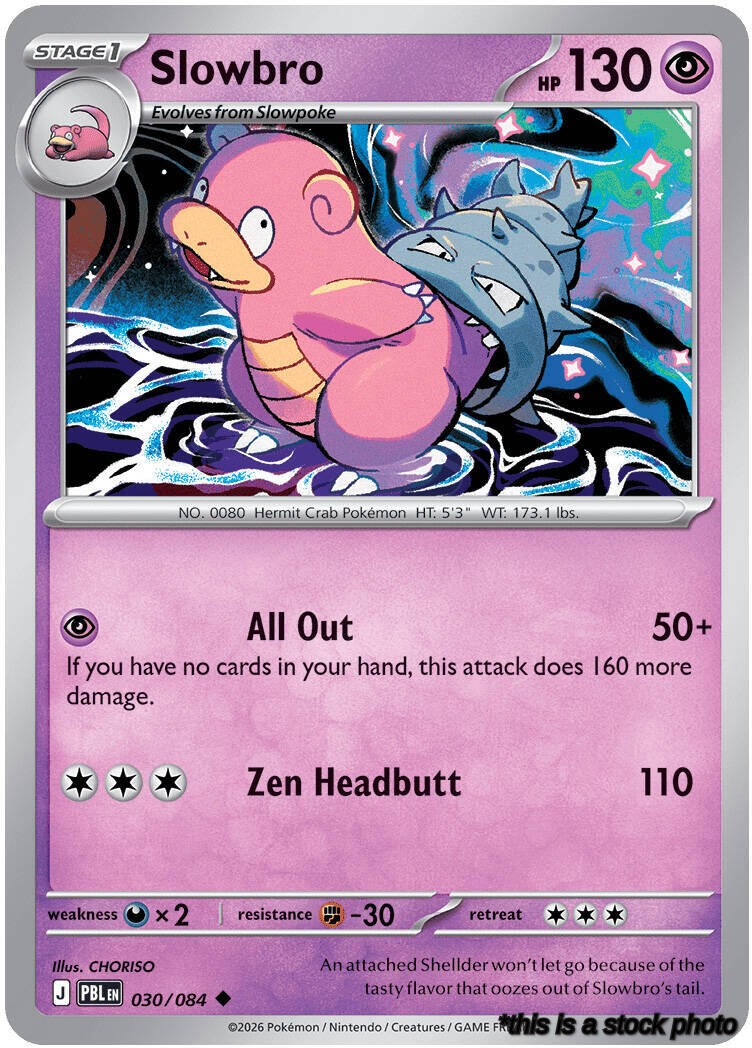030/084 Slowbro Uncommon Normal