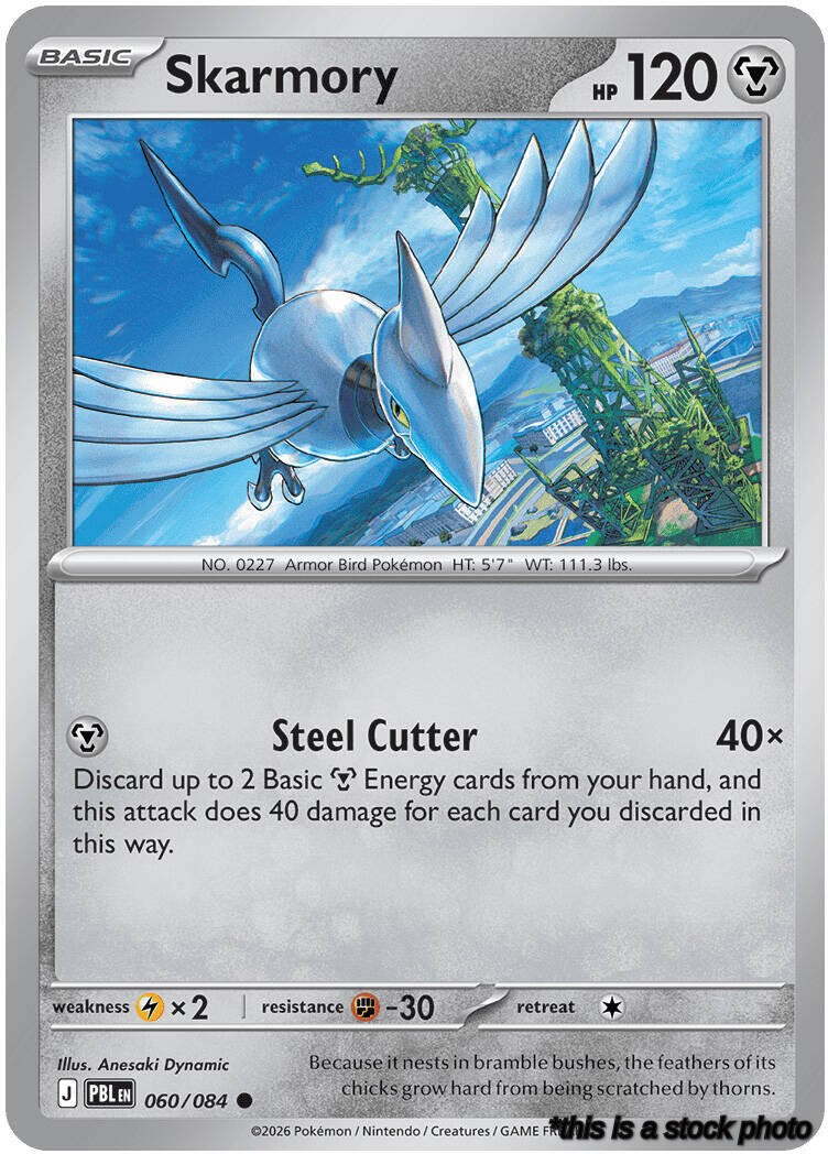 Normal Skarmory [060/084 Damaged ]