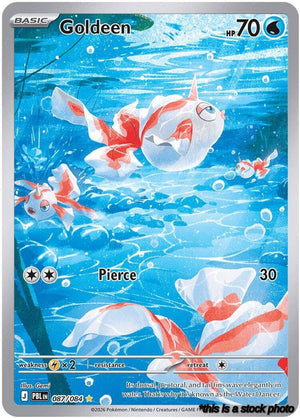 Holofoil Goldeen - 087/084 [087/084 Near Mint ]