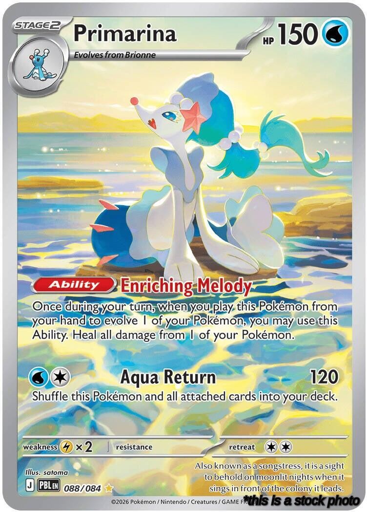 Holofoil Primarina - 088/084 [088/084 Near Mint ]