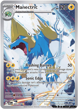 Holofoil Manectric - 089/084 [ Near Mint ]