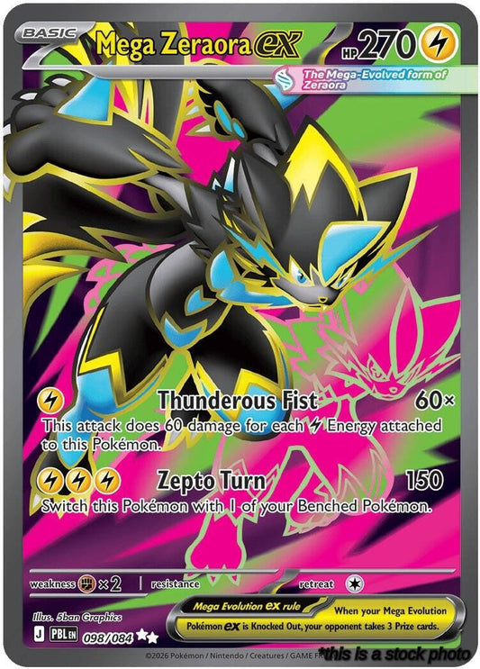 Mega Zeraora ex - 098/084