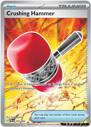 Holofoil Crushing Hammer [105/084 Near Mint ]