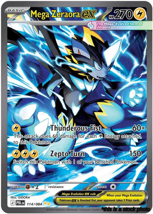 Mega Zeraora ex - 114/084
