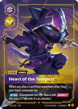 155/166-VEN Kennen, Heart of the Tempest Rare