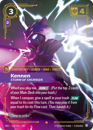 113/166-VEN Kennen, Storm of Shuriken Epic