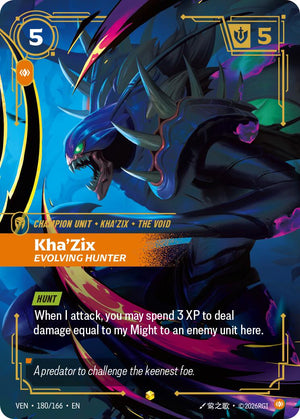 Kha'Zix - Evolving Hunter (Overnumbered) [180/166]