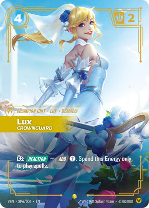 SP6/006-VEN Lux, Crownguard Showcase
