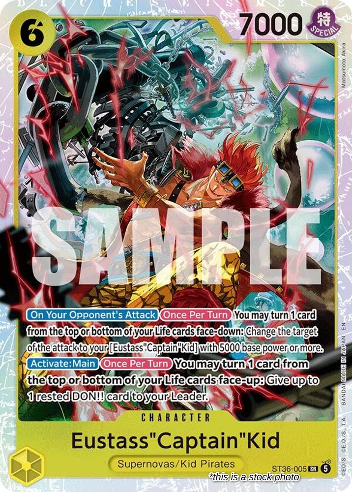 Eustass"Captain"Kid (ST36-005)