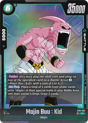 ST01-037 Majin Buu : Kid - ST01-037