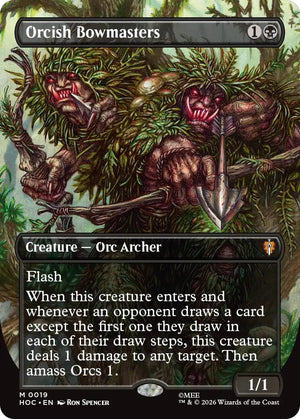 Orcish Bowmasters (Borderless) [HOC/19] 2026 Magic: The Gathering