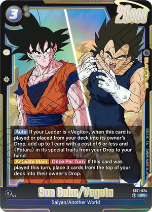 ST01-024 Son Goku/Vegeta