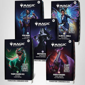 Foundations Commander Decks [Set of 5] Commander: Foundations FDC Magic: The Gathering