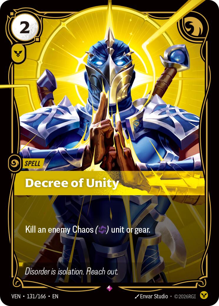 Decree of Unity