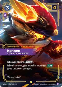 Kennen - Storm of Shuriken (Alternate Art) [113a/166]
