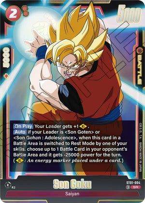 ST01-004 Son Goku - ST01-004