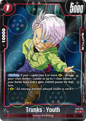 ST01-012 Trunks : Youth - ST01-012 (Dragon Ball Pattern)