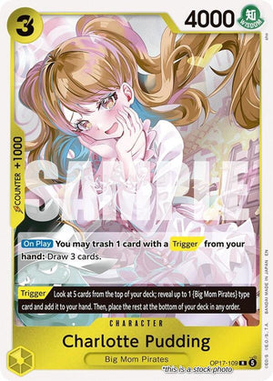 OP17-109 Charlotte Pudding Rare