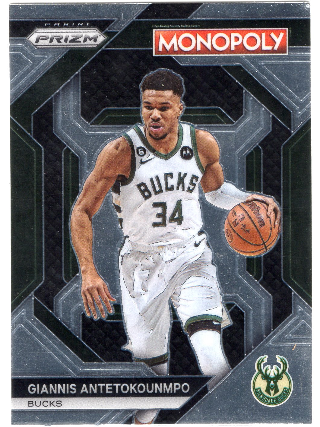 2023-24 Panini Prizm Monopoly #PS5 Giannis Antetokounmpo All-Star