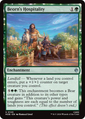 Beorn's Hospitality [HOB/120] 2026 Magic: The Gathering