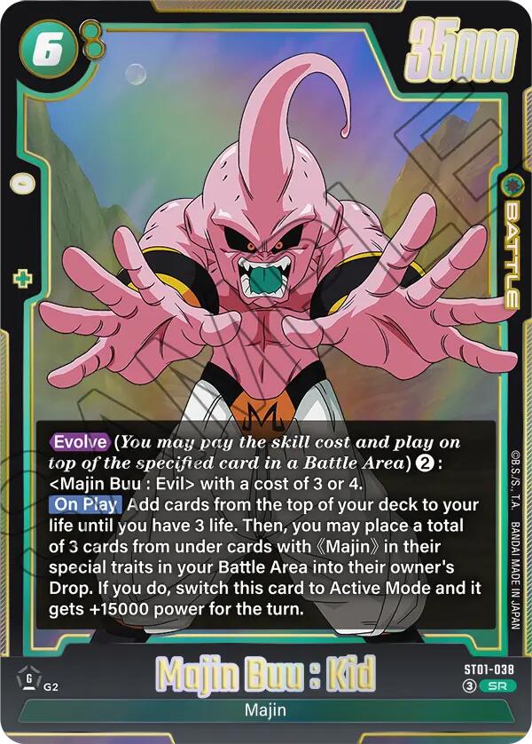 Majin Buu : Kid - ST01-038