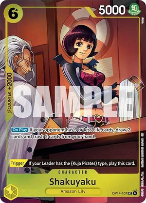 Shakuyaku (One Piece Card Game Illustration Box Vol. 7) One Piece Promotion Cards