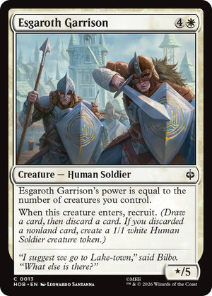 Esgaroth Garrison [HOB/13] 2026 Magic: The Gathering