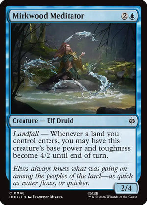 Mirkwood Meditator [HOB/48] 2026 Magic: The Gathering