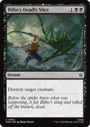 Bilbo's Deadly Slice [HOB/62] 2026 Magic: The Gathering
