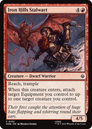 Iron Hills Stalwart [HOB/102] 2026 Magic: The Gathering