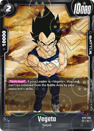 ST01-063 Vegeta - ST01-063 (Dragon Ball Pattern)