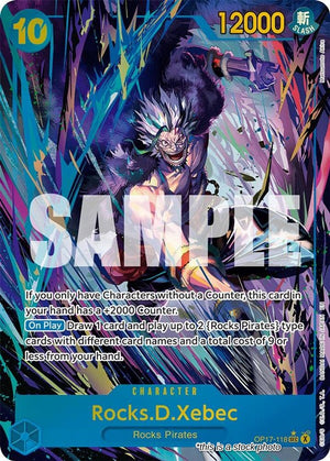 OP17-118 Rocks.D.Xebec (118) (Alternate Art) Secret Rare