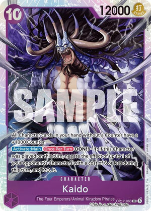 OP17-063 Kaido (063) Super Rare