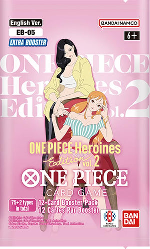 EB05Extra Booster: One Piece Heroines Edition Vol.2 - Booster Pack One Piece Card Game Extra Booster: One Piece Heroines Edition Vol. 2