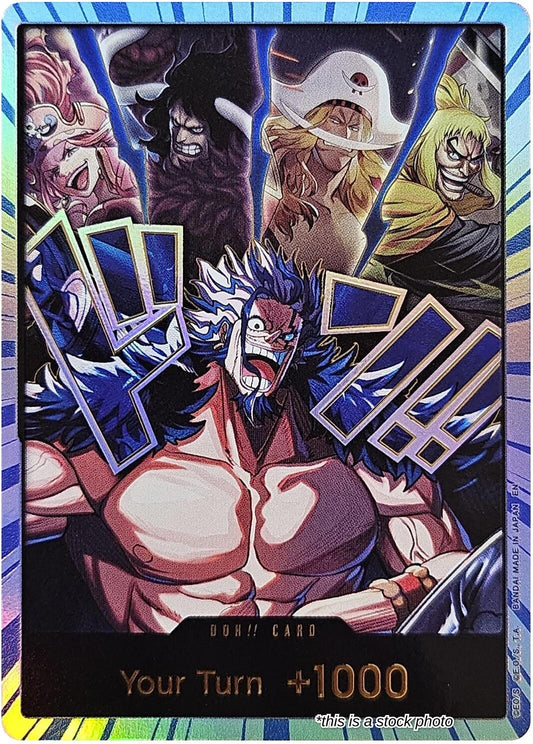 DON!! Card (Alternate Art) (Rocks) (Special Foil)