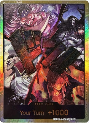DON!! Card (Alternate Art) (The Four Emperors) (Gold) DON!!