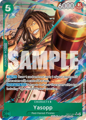 OP17-031 Yasopp (Alternate Art) Super Rare