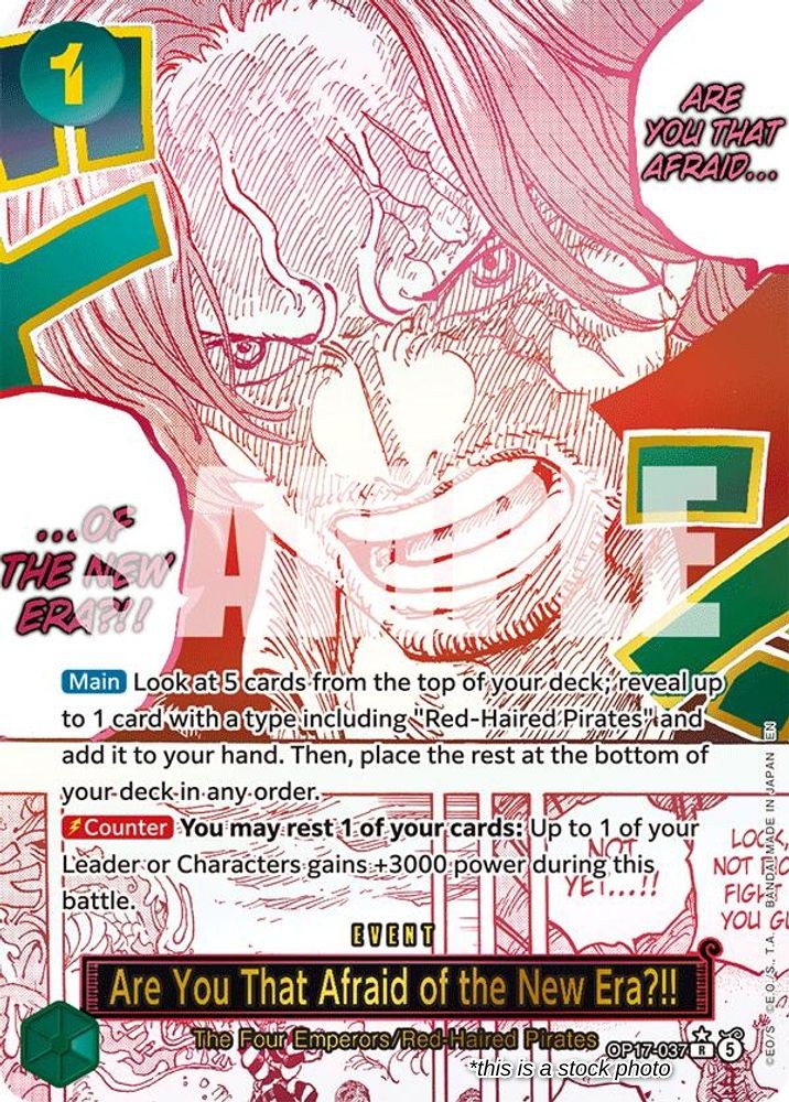 Are You That Afraid of the New Era?! (Alternate Art)
