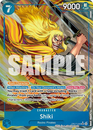 OP17-048 Shiki (048) (Alternate Art) Super Rare