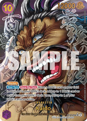 OP17-062 Kaido (062) (Super Alternate Art) Super Rare