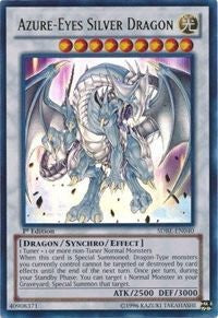 Unlimited Azure-Eyes Silver Dragon [SDBE-EN040 Near Mint] Ultra Rare