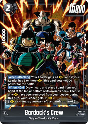 FB11-114 Bardock's Crew - FB11-114